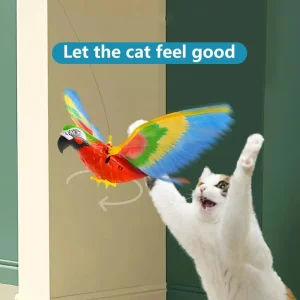 Electric Flying Bird Cat Toy