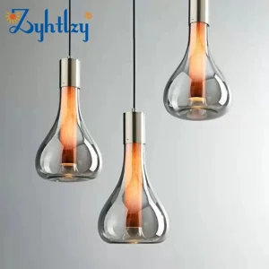 Budva Coastal Cafe & Bar Nordic Glass Pendant Table Lighting