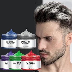 Custom Temporary Hair Color Wax