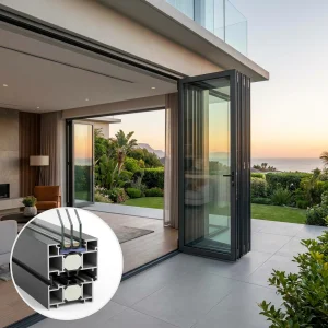 High Performance Thermal Break Aluminum Bifold Doors