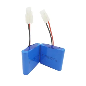 ICR18650 Rechargeable 2S2P 4400mAh 7.4v Li-ion Walkie Talkie Battery Pack