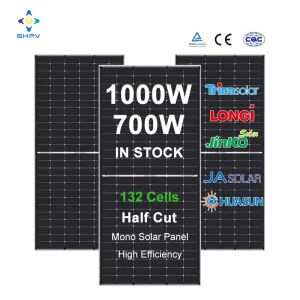 Double Glass HJT Solar Panels