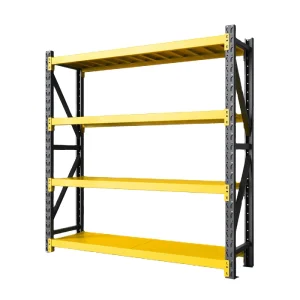 New Color Heavy Duty Steel 5 Layer Corrosion Protection LongSpan Warehouse Shelving Storage Racks