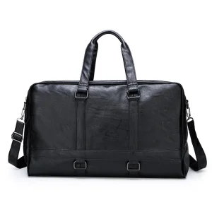 Vegan Leather Duffel Bag