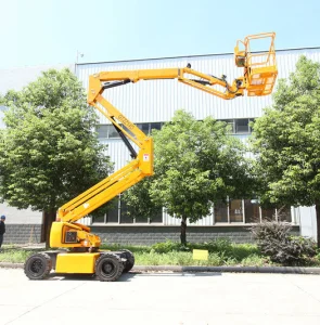 14m 16m 18m 20m 22m Electric Lifting Equipment Self-Propelled Cherry Picker Aerial Work Platform Articulated Boom Man Lift with CE
