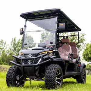 CE Approved Luxury Design off-Road Carts Electric with Folding Windshield 2/4/6 Seats Golf Cart