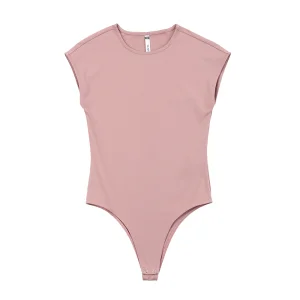 Women's brushed nylon spandex bodysuit