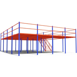 Industrial Steel Mezzanines Racking Multi-level Steel Mezzanine Floor Rack Warehouse Mezanine Floor Heavy Duty Warehouse Rack