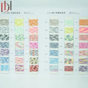 Sustainable Textile Manufacturing Supply Recycled Polyester Colorful High-Speed Yarn for Fashion apparel