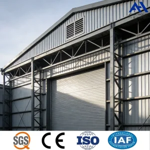 Estructura de acero prefabricada industrial