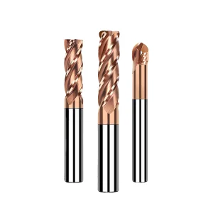 Special ball flat ball nose end milling cutter for hardware stamping dies