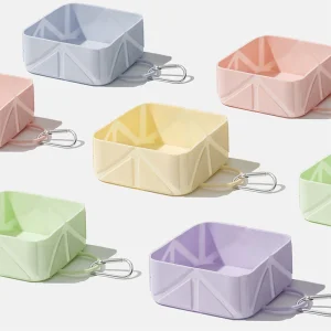 Silicone Pet Collapsible Bowl