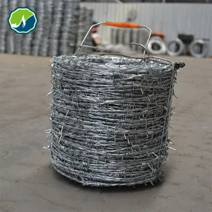 Factory Hot Dipped Galvanized PVC Traditional/Double Twist Single Strand Barbed Fence Wire