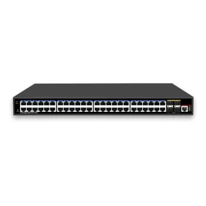 L3 Managed 48-Port POE Gigabit Ethernet Switch with SNMP and QoS Stackable Design