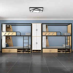 Modern Four-Person Metal Dormitory Bed