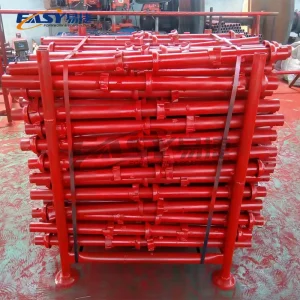 Easy Scaffolding Galvanized Painted Steel Scaffold Standard Vertical Cuplock for Construction