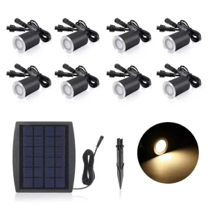 IP67 Luz de jardín subterránea LED solar