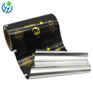 Custom Personalized Food Grade Plastic Film Rolls for Coffee Powder Packaging