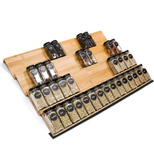 Bamboo Spice Rack 4-Layer