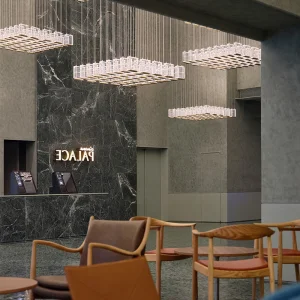 Chandelier Square Table Lamp