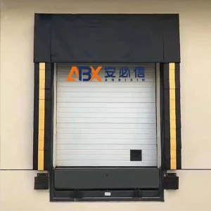 Edge of Dock Leveler with Safety Yellow Paint and Non-Slip Surface Treatment