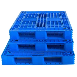 Vented Double Slide Recycled Plastic Pallets