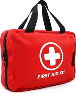 330-Piece Kit de Primeiros Socorros, Kit de Trauma Compacto à Prova d'Água, Suprimentos de Emergência para Casa, Escritório, Carro, Viagem, Acampamento ao Ar Livre