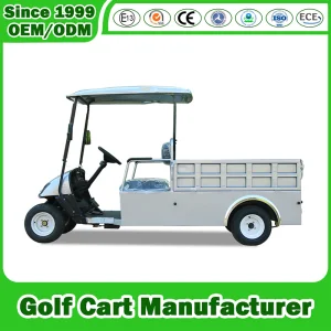 China Electric Golf Cart Lifted Cargo Box