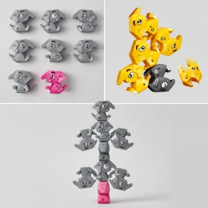 Factory Direct Price Elephant Stacking Game Kids Educational Interactive Desktop Balance Toy