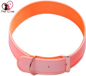 Comfortable Silicone Pet Collar with Zinc Alloy Buckle