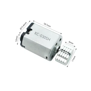 KECHEN MOTOR KC-030PA 16mm Diameter 9V 030 Micro DC Vibration Motor with RoHS Certificate for Massager/Beauty Instrument