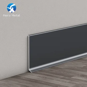 Border Edging Baseboard Trim 2m Rose Gold Waterproof Hero Metal Modern 1mm to 12mm Thick Kindergarten Skirting Board