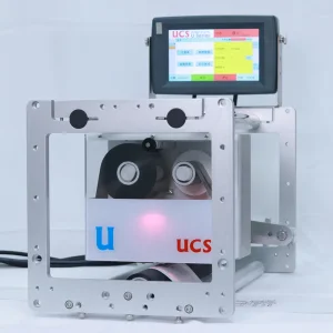 Ucs 32mm/53mm/107mm Impressora de Transferência Térmica de Alta Velocidade para Máquina de Codificação de Filme de Embalagem