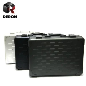 High Quality Large Size Classic Messenger Aluminum Briefcase Luxury Multi-Functional Work Business Bag TSA Lock New Hard Case
