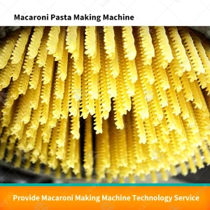 Máquina de Produção de Macarrão Linha de Produção de Pasta Fábrica de Fabricação de Macarrão
