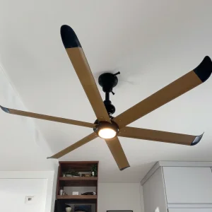 Reversible PMSM Motor Ceiling Fan Commercial Gym Restaurant