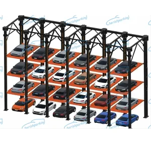 Quad Level Car Stacker
