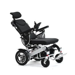 Aluminum Ultra Lightweight Folding Electric Reclining Wheelchair