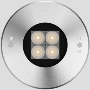 Professional IP68 Recessed Luminaires for Swimming Pools - 316 Stainless Steel , Ultra-Clear Full Steel Glass Underwater Lights