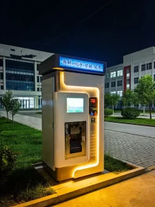 RO Water Vending Machine with 12 Level Filtration UV Ozone Sterilization Reverse Osmosis Sdk CE Certified 400gpd/800gpd Remote