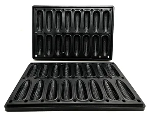 15 Cup Corn Bread Pan PTFE Non-Stick Pfas Free Aluminized Steel Pan 600*400mm