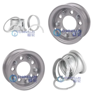 Changlun Wheel for Forklift Material Handling Equipment Split Rim 4.33r-8 5/140/94 for Sale