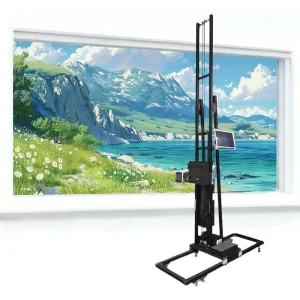 Professional Reliable Vertical Wall Printer Enhanced 3D for Retail Decoration