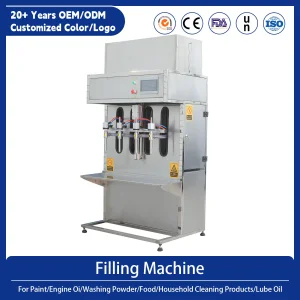 1000-5000ml Semi Automatic Daily Chemical Filling Machine Laundry Cooking Beverage Oil Water Juice Milk Liquid Bottle Filling Machine