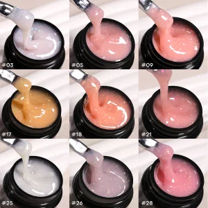 Custom Brand Hema Free And TPO Free UV Gel Nail Builder Kit Wholesale Acrylic Nails Supplies