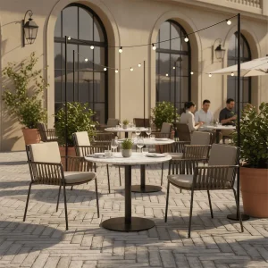 Luxury Outdoor Restaurant Furniture