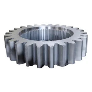 Stainless Steel 410 Excavator Hydraulic Pump Gear Sprockets Pilot Shaft Gear