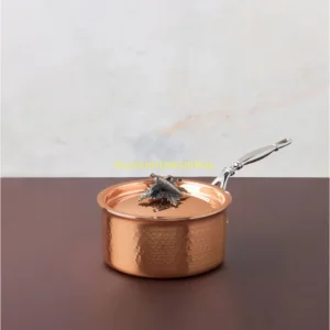Hammered Copper Saucepan