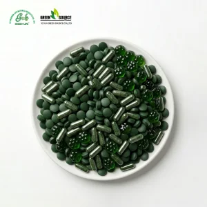 Organic Chlorella Powder Green Superfood Algae Broken Cell Wall Detox Immune Support Bulk Wholesale OEM Private Label