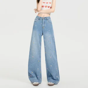 Calças de jeans femininas vintage